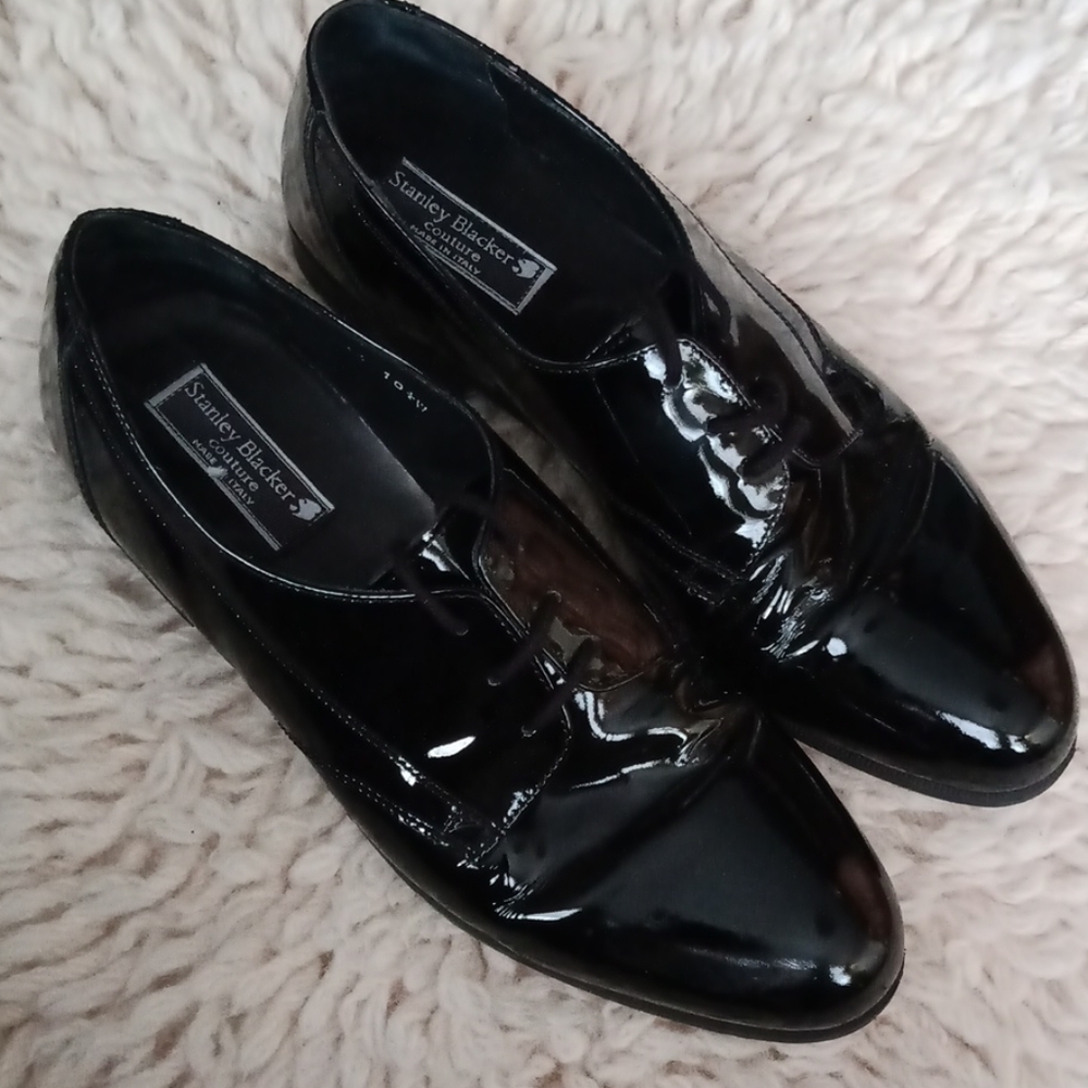 Stanley Blacker men's dressy shoes - Picture 1 of 8